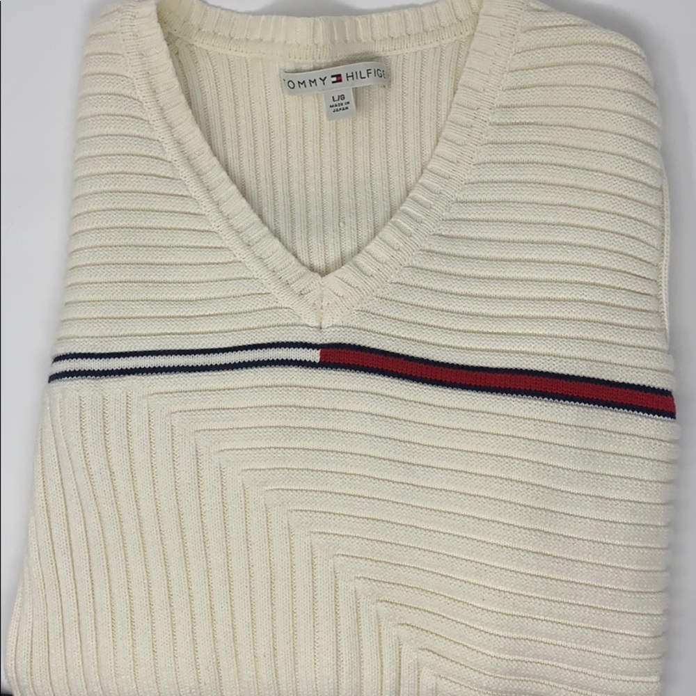 Vintage Tommy Hilfiger v-neck sweater